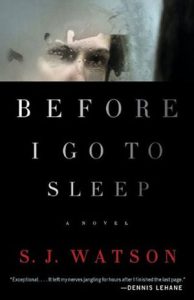 Cover of Before I Go to Sleep
